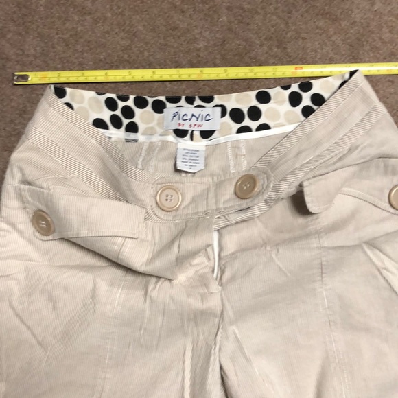 Tiny stripes and big buttons Pant - Picture 4 of 5